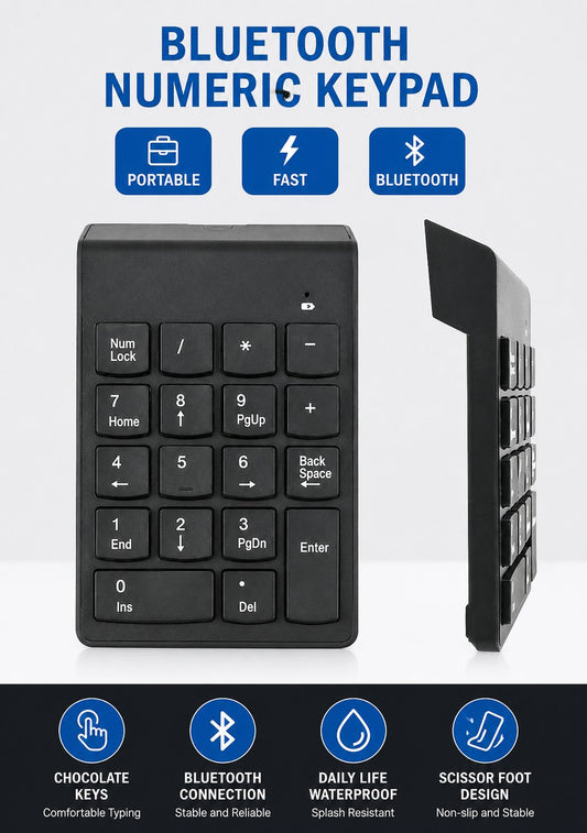 Mini numeric keypad