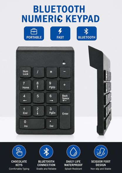 Mini numeric keypad