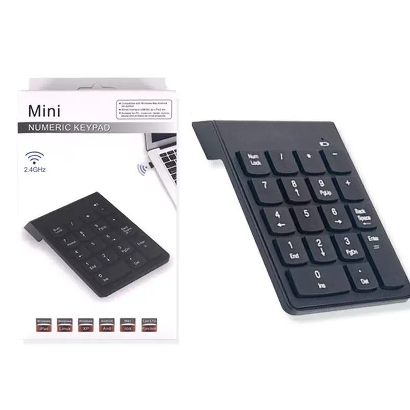 Mini numeric keypad