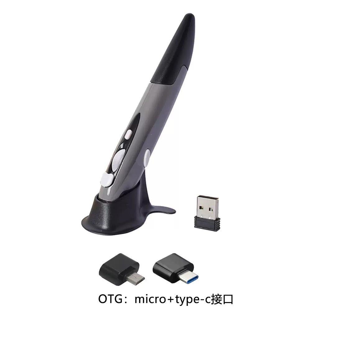 Pen Mouse 2.4G Wireless Ergonomic Mouse